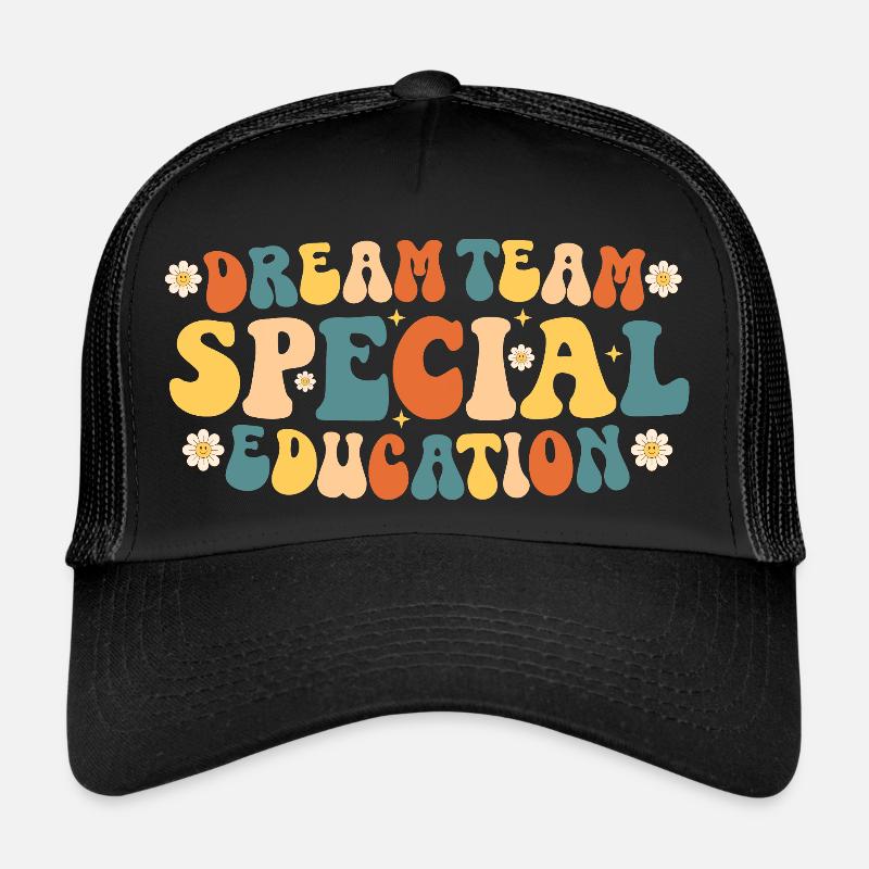 Équipe de rêve en éducation spécialisée Casquette trucker 