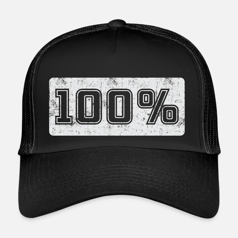 100% Casquette trucker 