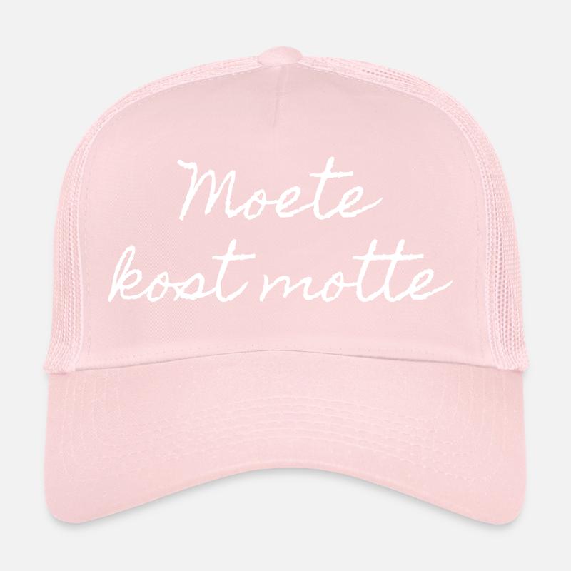 Chemises en dialecte anversois. Moete kost motte Casquette trucker 