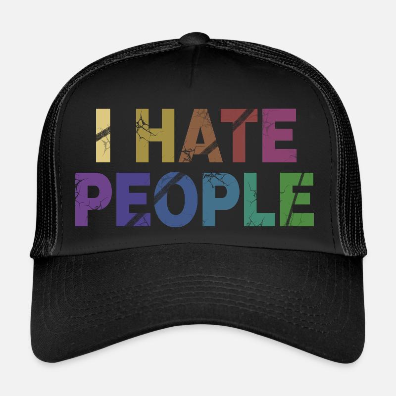 ICH HASSE MENSCHEN Trucker Cap