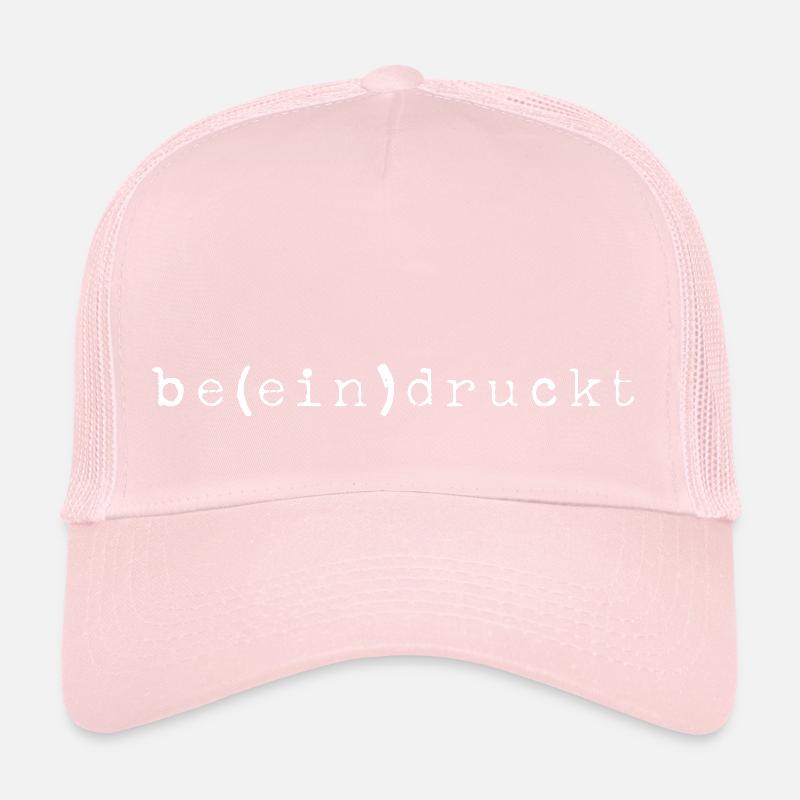 IMPRESSES PUN WHITE Trucker Cap