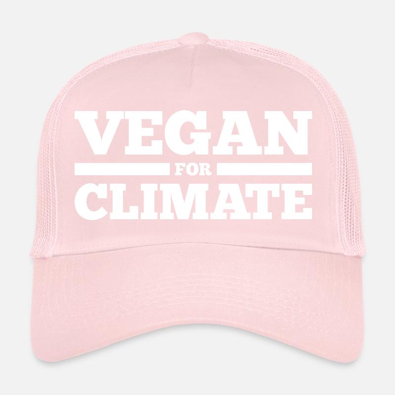 vegan for climate Casquette trucker 