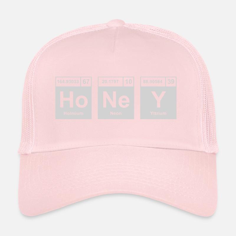 Honey bee periodic table elements Trucker Cap