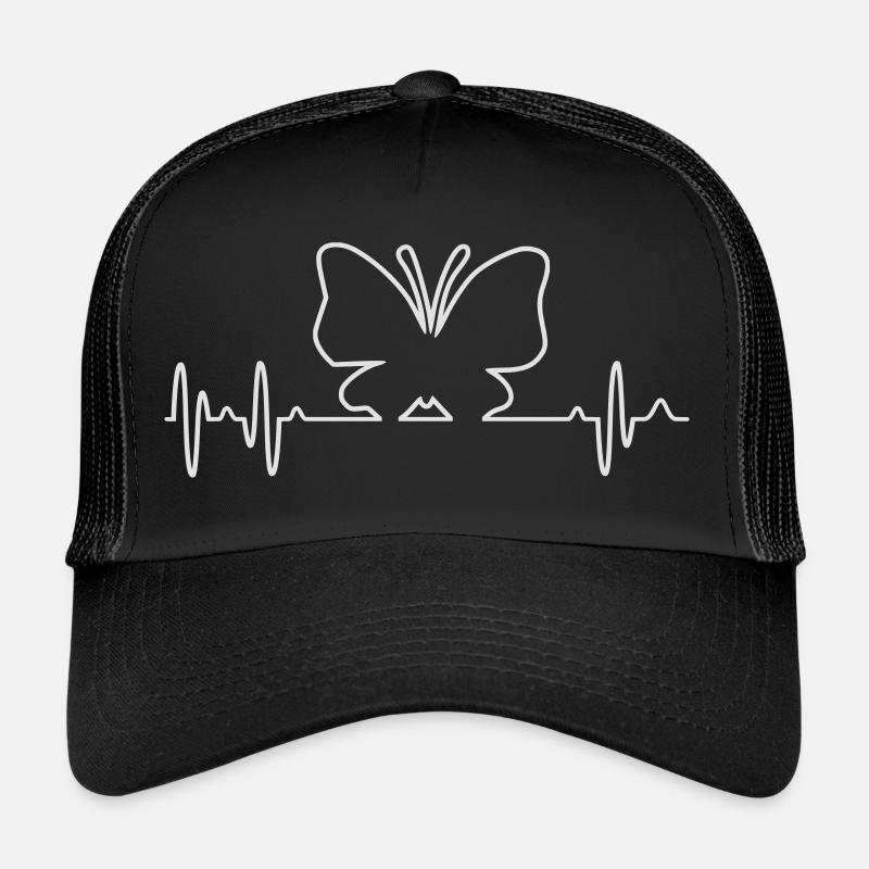 ECG papillon papillon Casquette trucker 