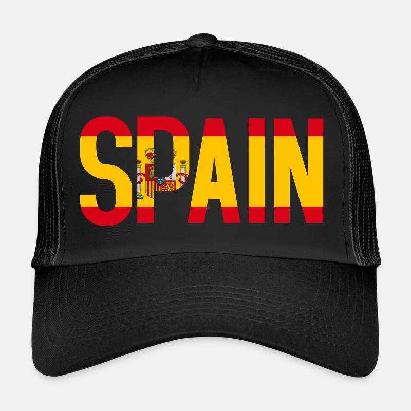 Inscription Espagne Casquette trucker 