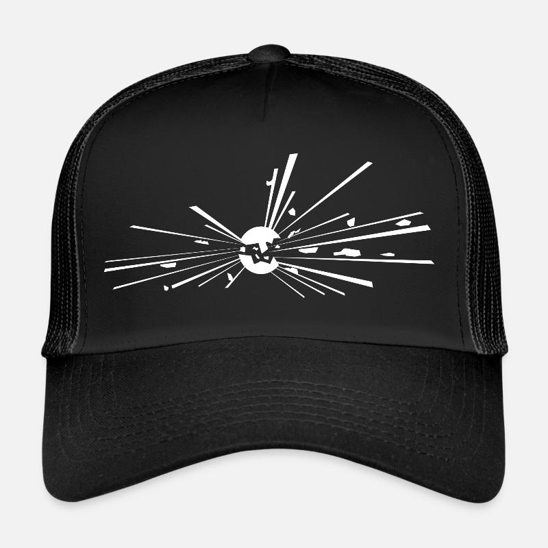 Pyro Explosive Fireworks Trucker Cap