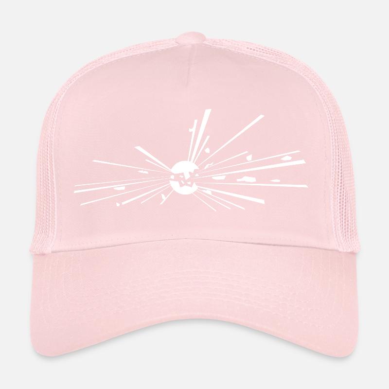 Pyro Explosive Fireworks Trucker Cap