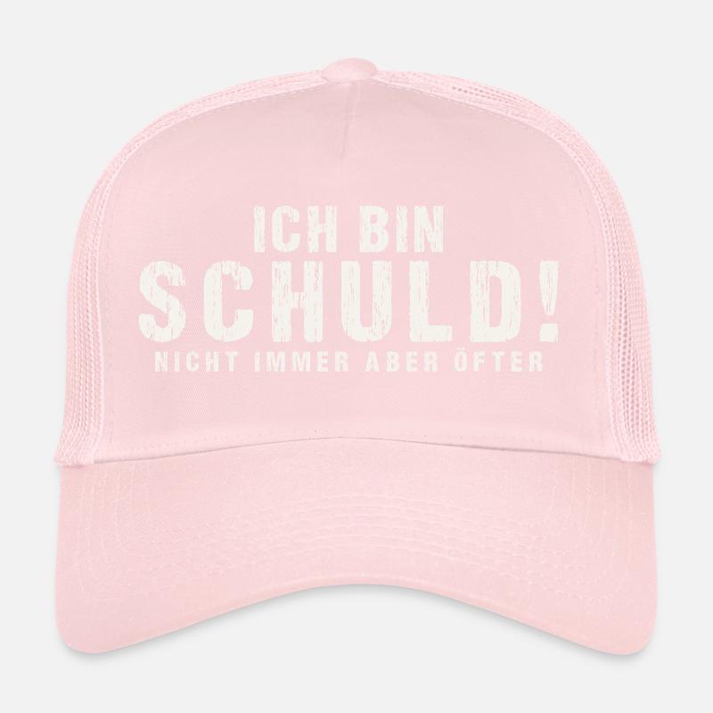 Je suis coupable Pas toujours mais plus souvent Casquette trucker 