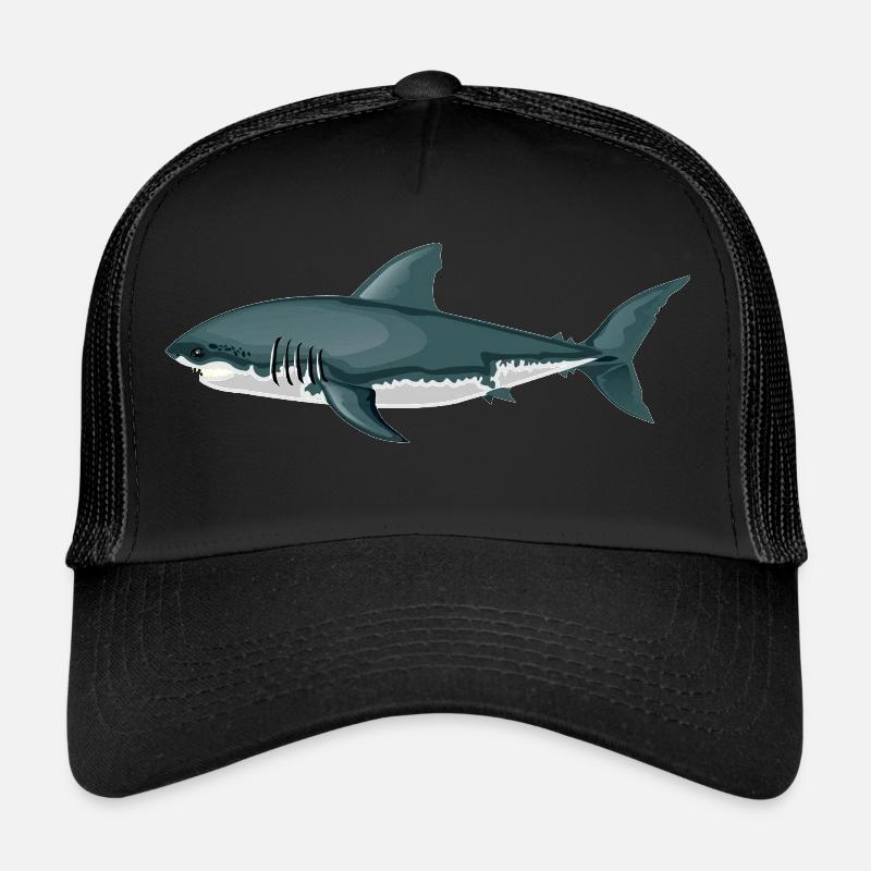 haj - Trucker cap - sort/sort