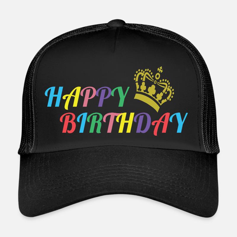Joyeux anniversaire | Anniversaire Casquette trucker 