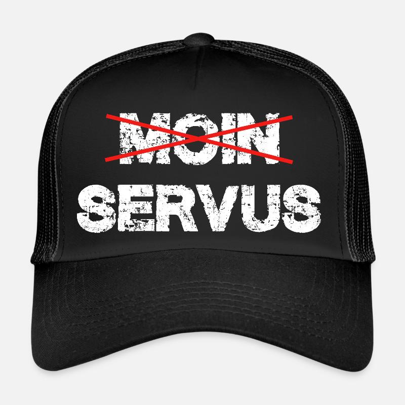 Servus statt Moin Bayern Trucker Cap