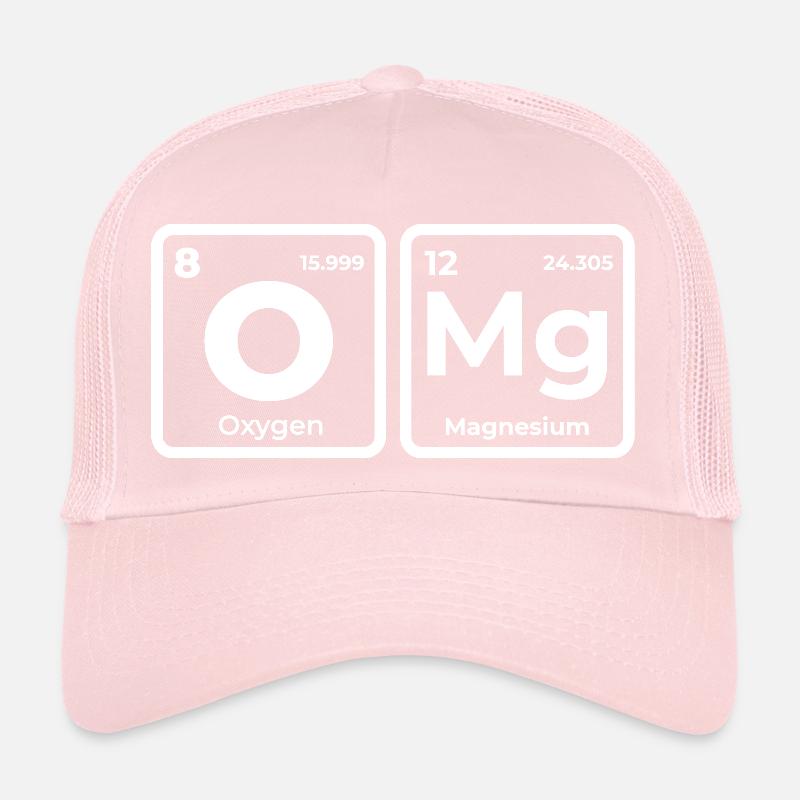 Oxygen Magnesium / Physics, Chemistry, Mathematics Trucker Cap