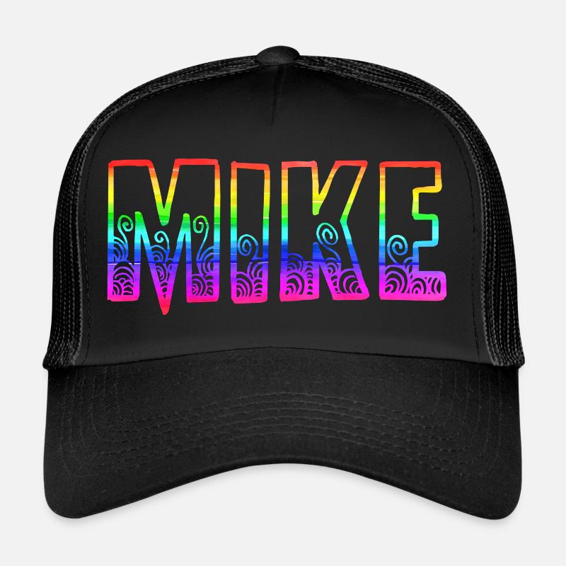 mike rs arc-en-ciel Casquette trucker 