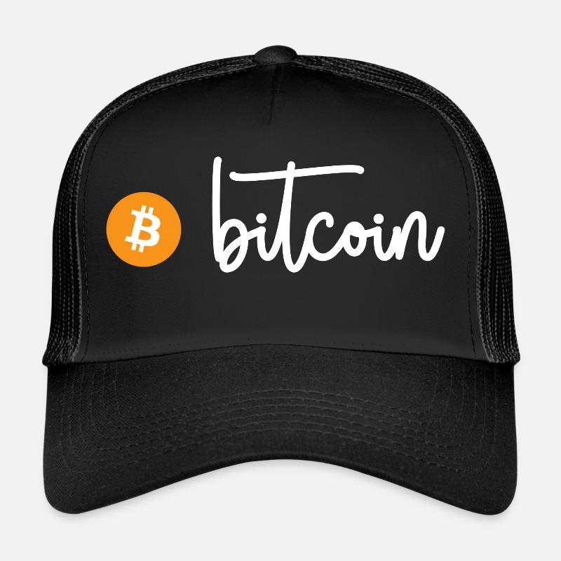 Bitcoin (Bitcoin) - Trucker Cap - Schwarz/Schwarz