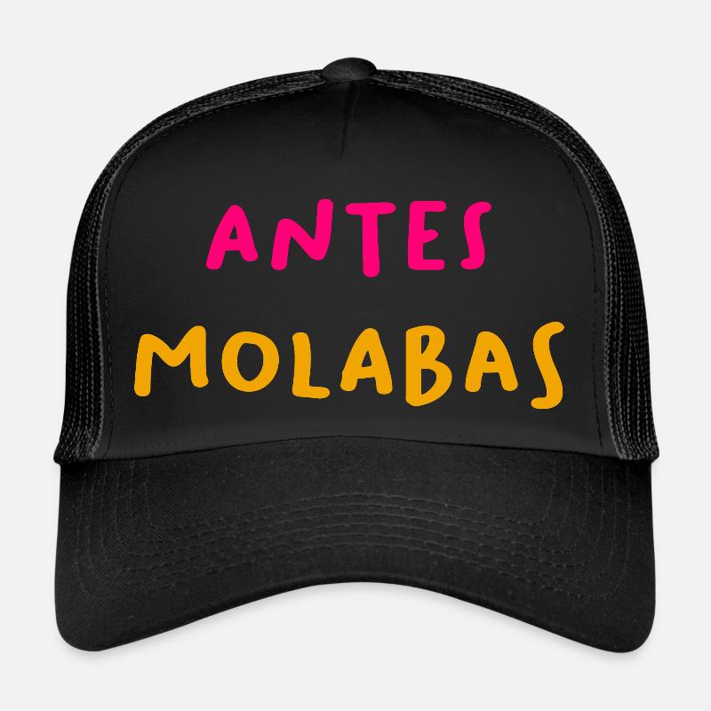 Before molabas - Trucker Cap - black/black