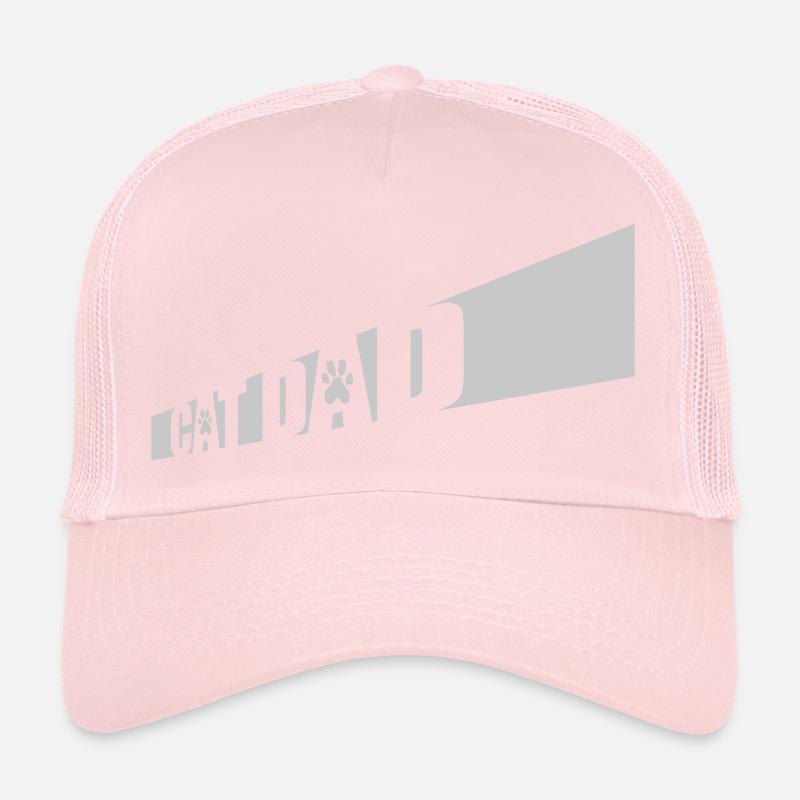 Chat Papa Katzenfreund Balken Casquette trucker 