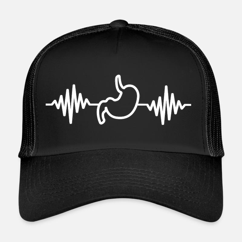 Tummy Ache Survivor Beat Line Trucker Cap
