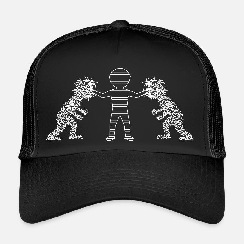Résolution de conflit Casquette trucker 