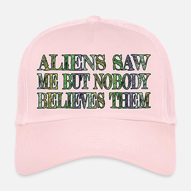 alien lovers drôle citation animation blague internet Casquette trucker 