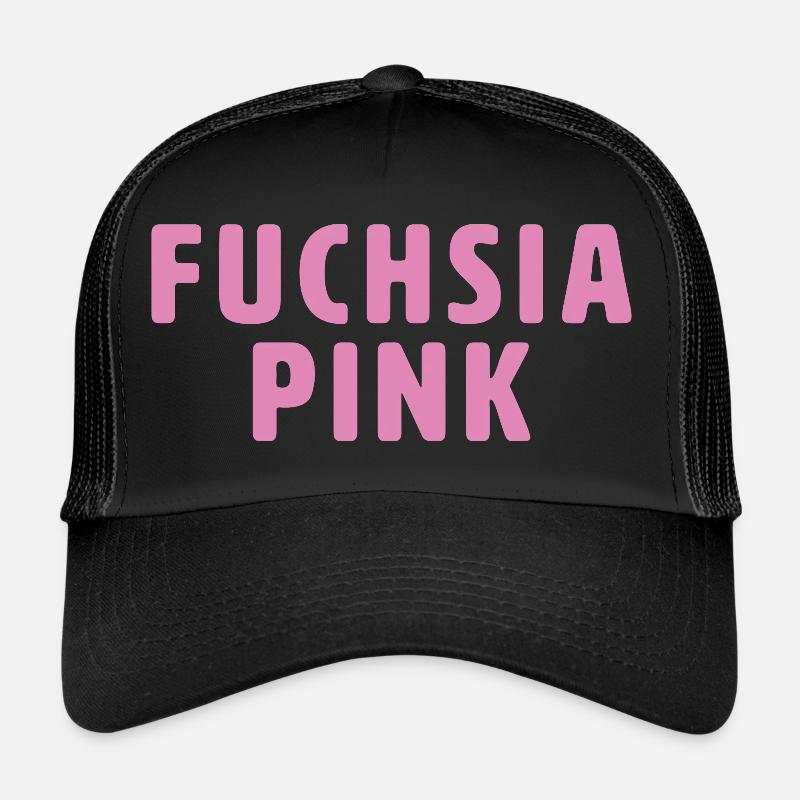 Fuchsia Pink Trucker Cap