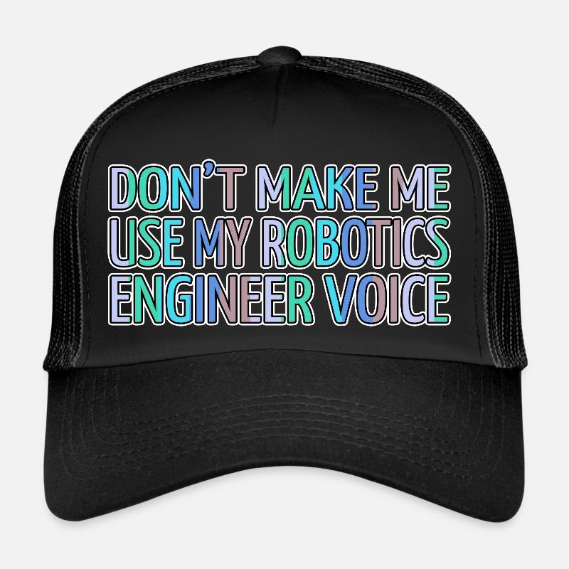 birthday present robot engineering gift idea Trucker Cap