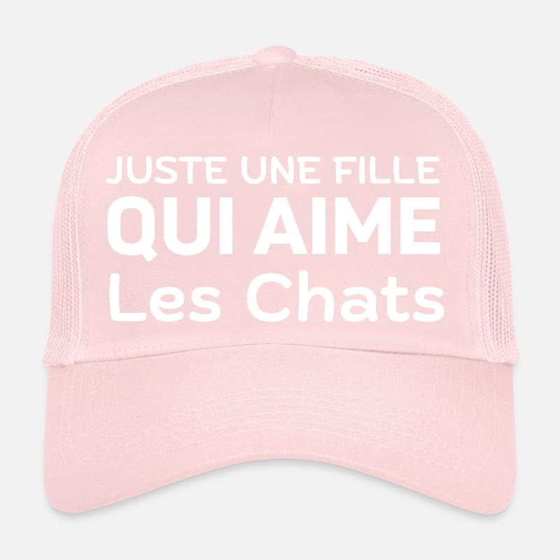 Amoureuse des chats Casquette trucker 