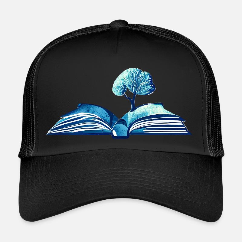 Book Readers Book lovers Reading Books Gift Trucker Cap