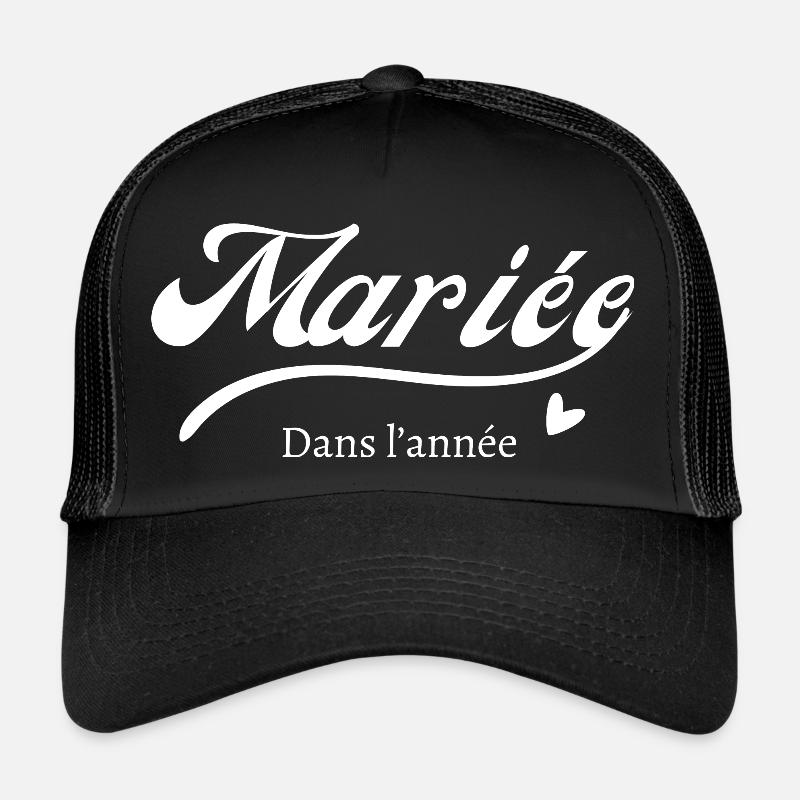Mariée dans l’année Casquette trucker 