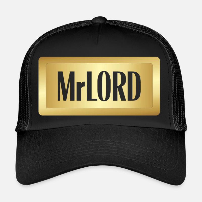 BALKEN 1 - Trucker Cap - Schwarz/Schwarz