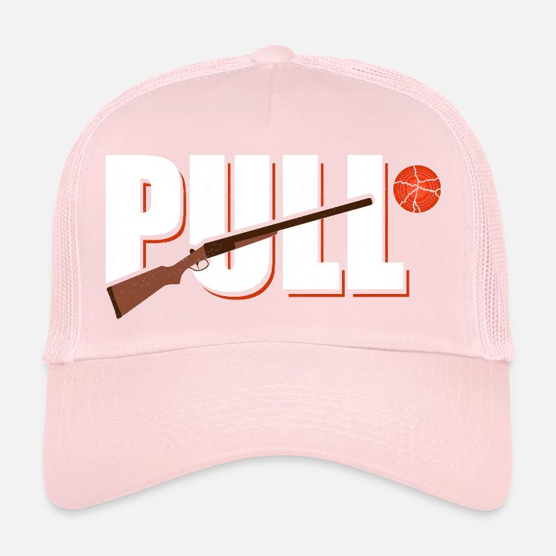 Pull Skeet Shooting Trapshooting Trucker Cap