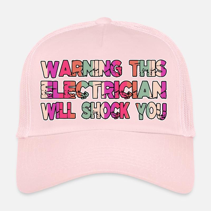 electricity electric wire electrical Trucker Cap