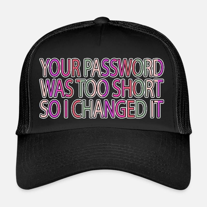Anonyme masque blague cadeau hacker mais je fais des blagues Casquette trucker 