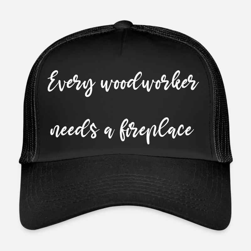 lets play carpenter tshirts lumberman Trucker Cap