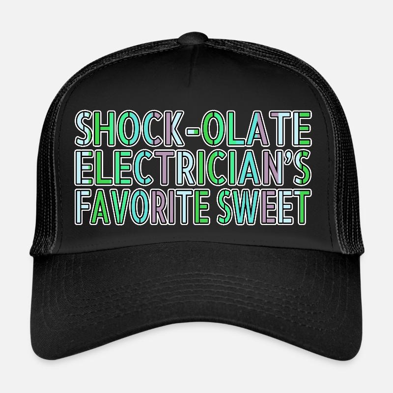 Déclaration cadeau idée électricien humour cadeau drôle Casquette trucker 