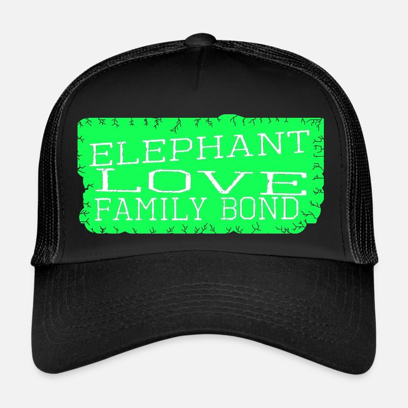 geek elephant behavior present fun funny quote Trucker Cap