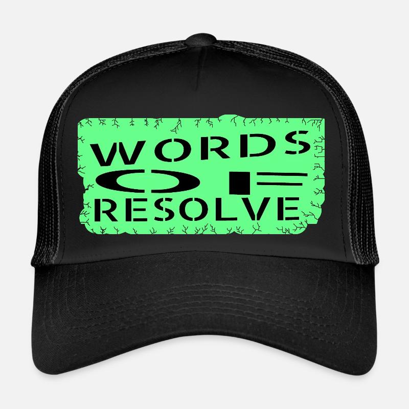 Citation de présent, conversation significative Casquette trucker 