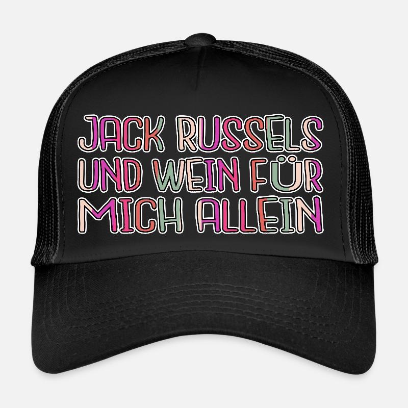 Wine Glass Statement Funny Boxer Dog Lover Trucker Cap
