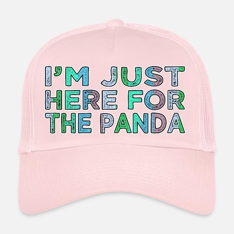 Bday Gift Cool Quote Panda Symbolism Panda Cubs Trucker Cap