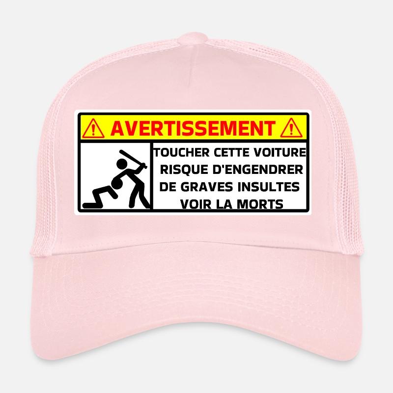 Warning Trucker Cap