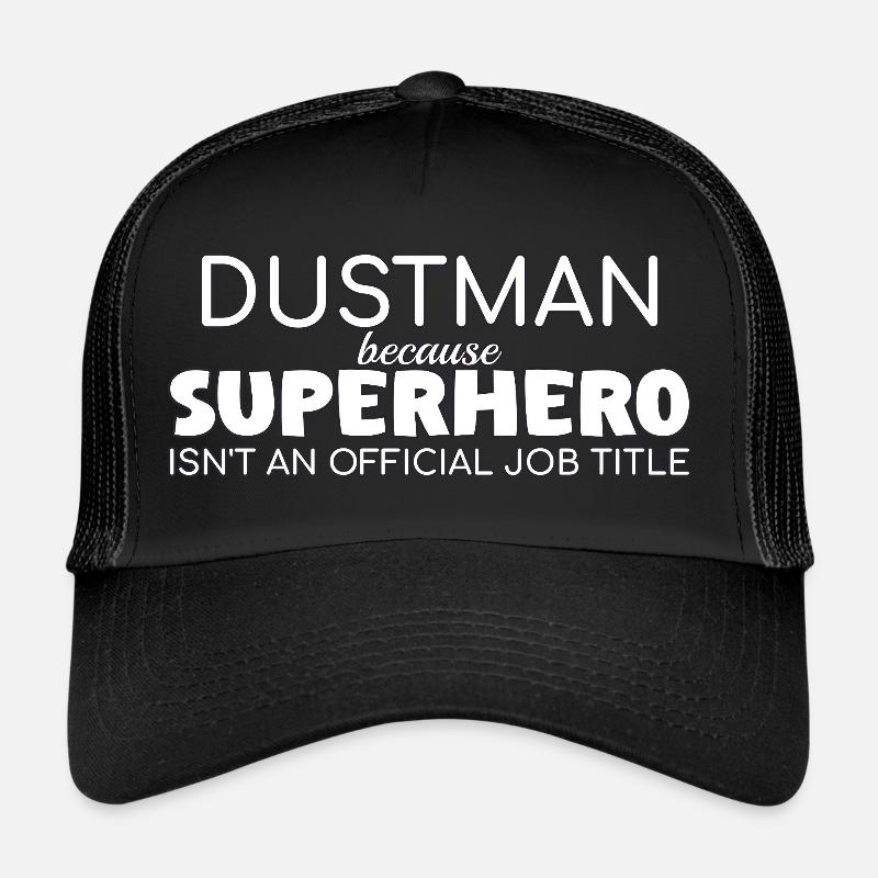 Super-héros éboueur Casquette trucker 