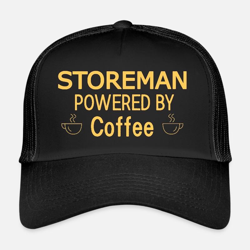 Storeman Powered By Coffee Trucker Cap