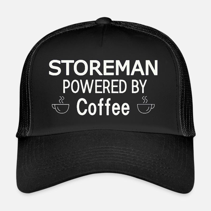 Storeman Powered By Coffee Trucker Cap
