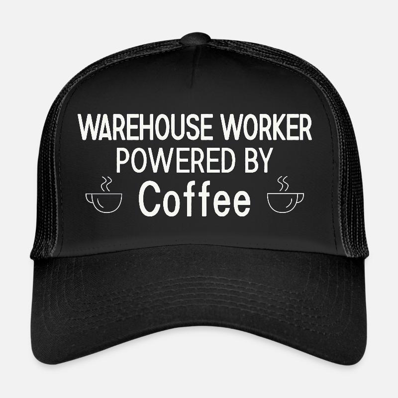 Magasinier alimenté par le café Casquette trucker 
