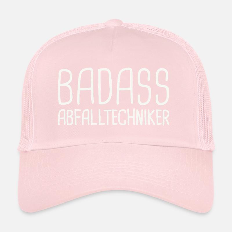 Technicien des déchets Badass Casquette trucker 