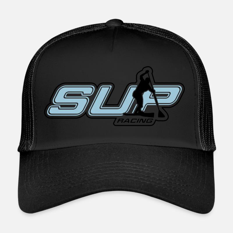 contour de course sup 2farbig noir Casquette trucker 