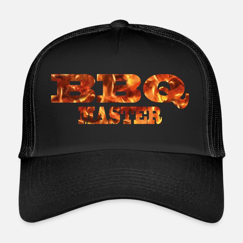 BBQ Maître Grill griller cadeau de maître Casquette trucker 