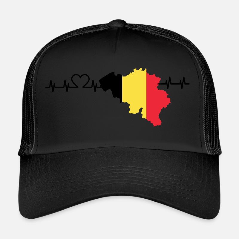 Belgique Casquette trucker 