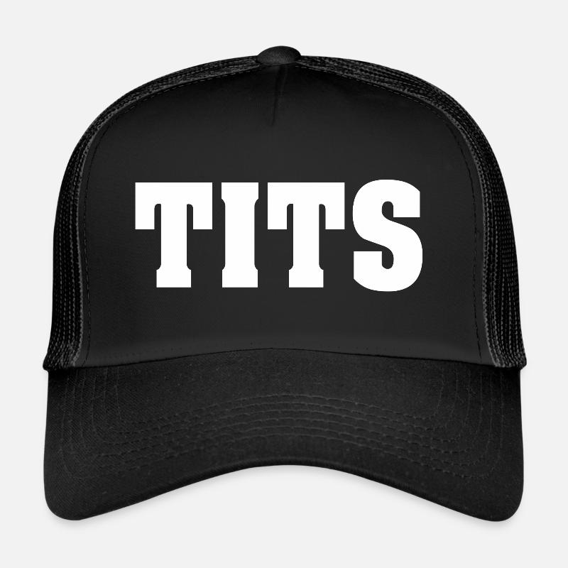 TITS - Trucker Cap - black/black