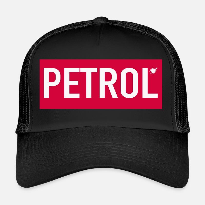 Petrol Benzin Trucker Cap