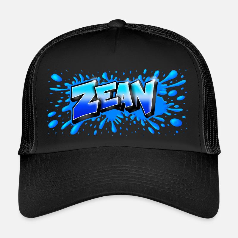 ZEAN GRAFFITI NAME PRINTABLE Casquette trucker 